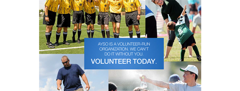 Ossining AYSO is completely volunteer run - we need your help!